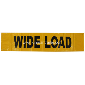 wide load truck banner